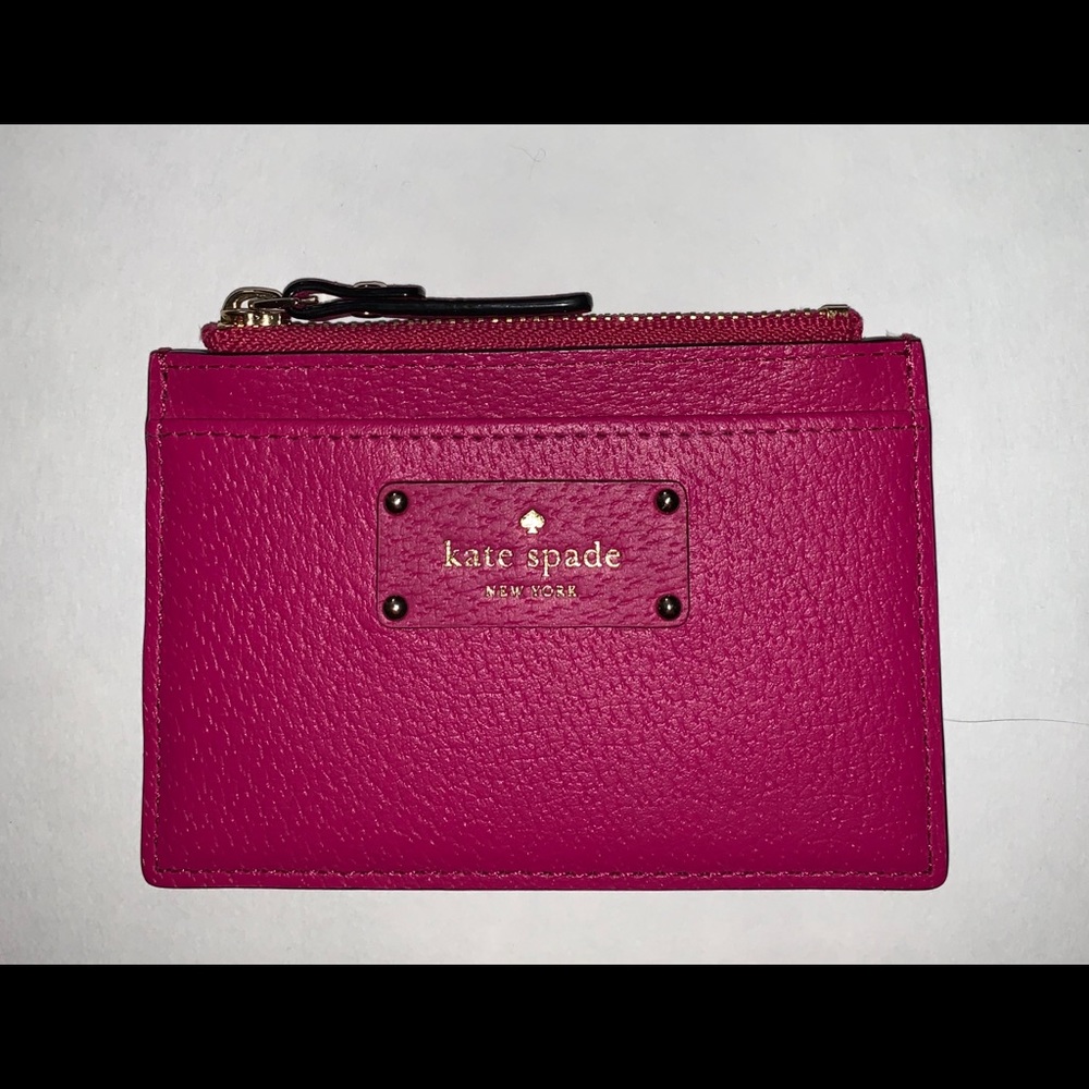 Kate Spade Grove Street Adi pink card holder